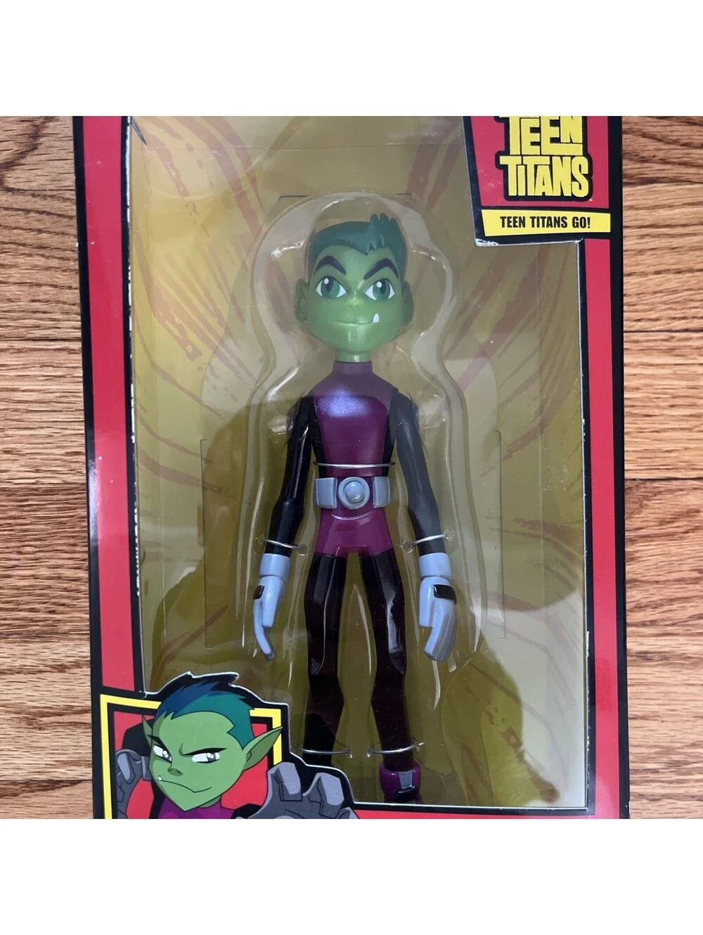 2005 BANDAI Teen Titans Go! DC Beast Boy Action Figure